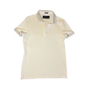 Abercrombie & Fitch | White Polo